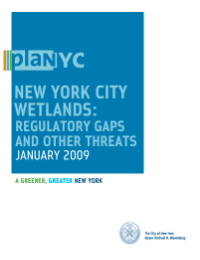 cover of plaNEW YORK CITY WETLANDS: A GREENER, GREATER NEW YORK